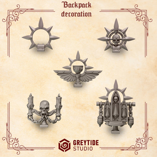 Crimson Lords Decorations and Ornaments Resin Upgrade Parts product image