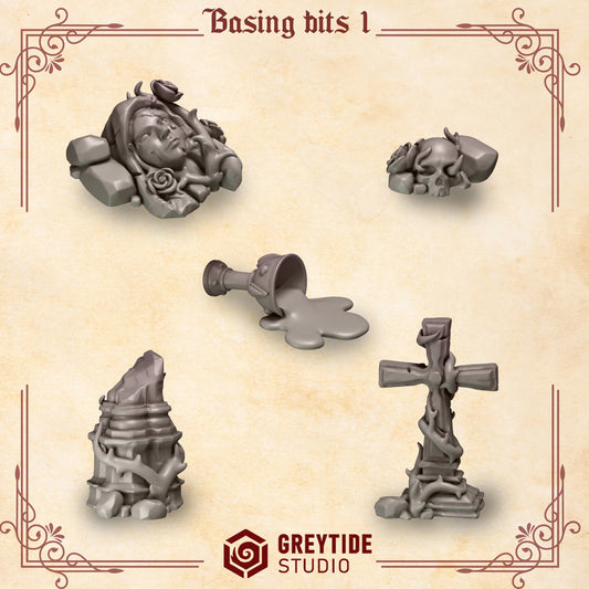 Crimson Lords Basing Bits Resin Upgrade Parts product image