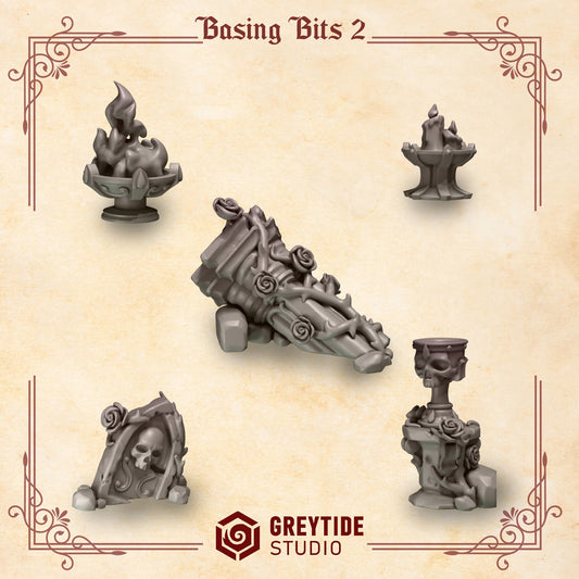 Crimson Lords Basing Bits Resin Upgrade Parts alternate view 2