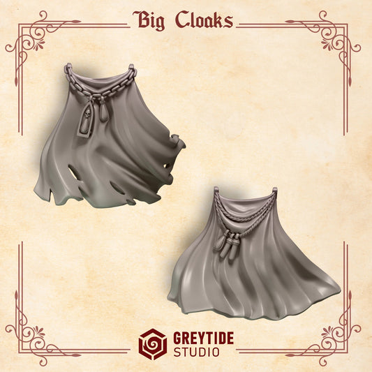 Crimson Lords Big Cloaks x4 Resin Upgrade Parts product image