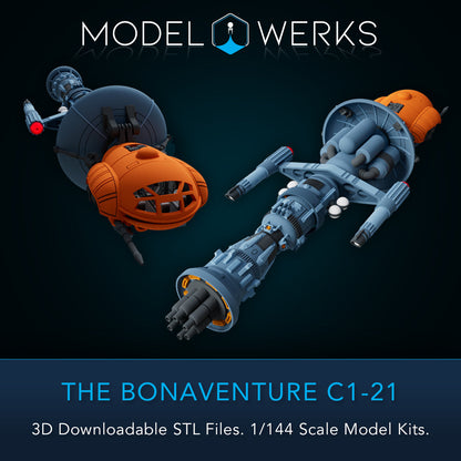 1/144 Bonaventure C1-21 STL File Download