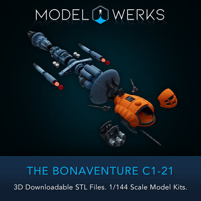 1/144 Bonaventure C1-21 STL File Download