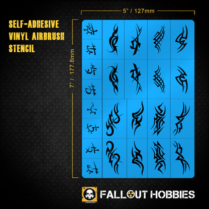 Evil Elven Stencil Bundle