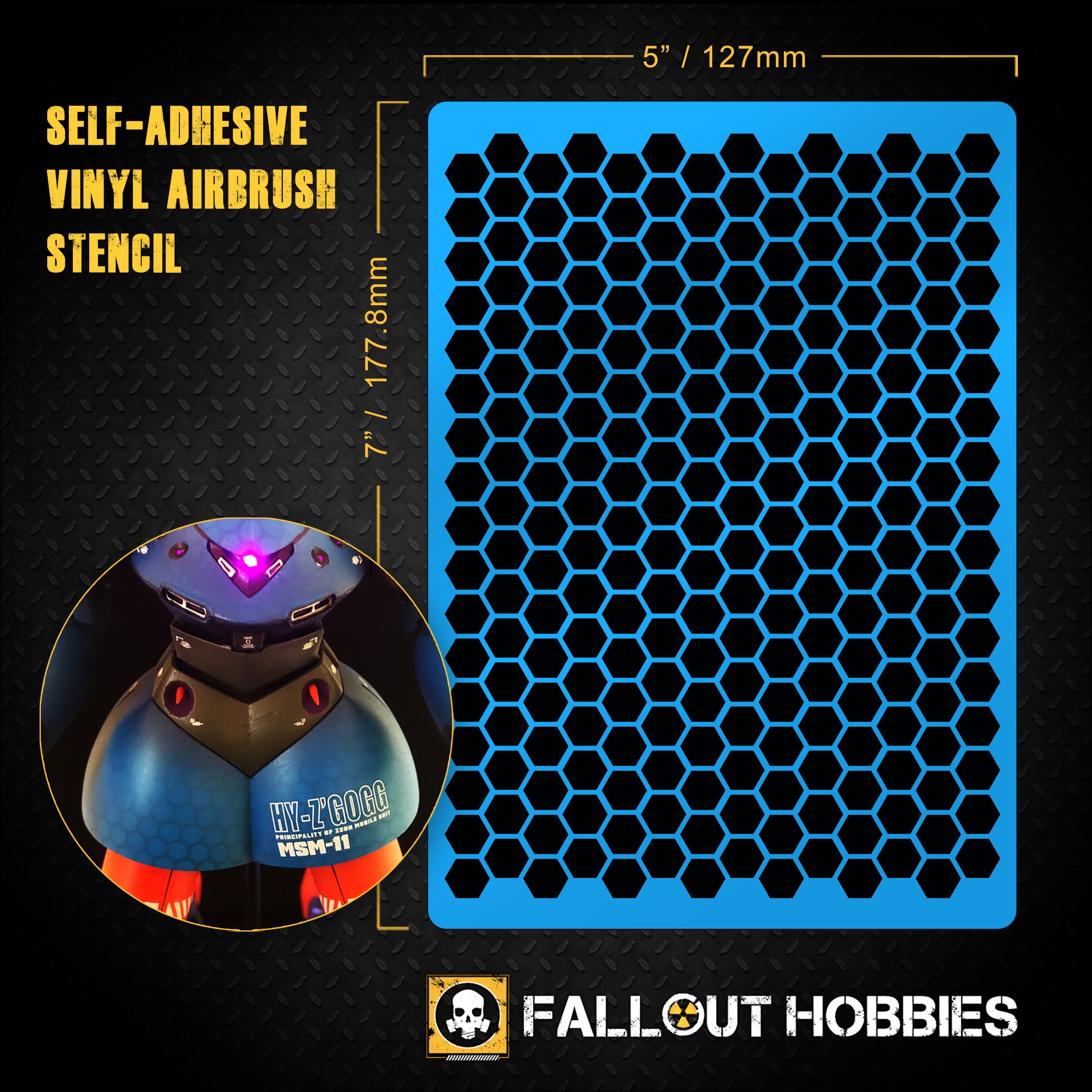 Fallout Mesh Hex Mesh (Large) – Fallout Hobbies