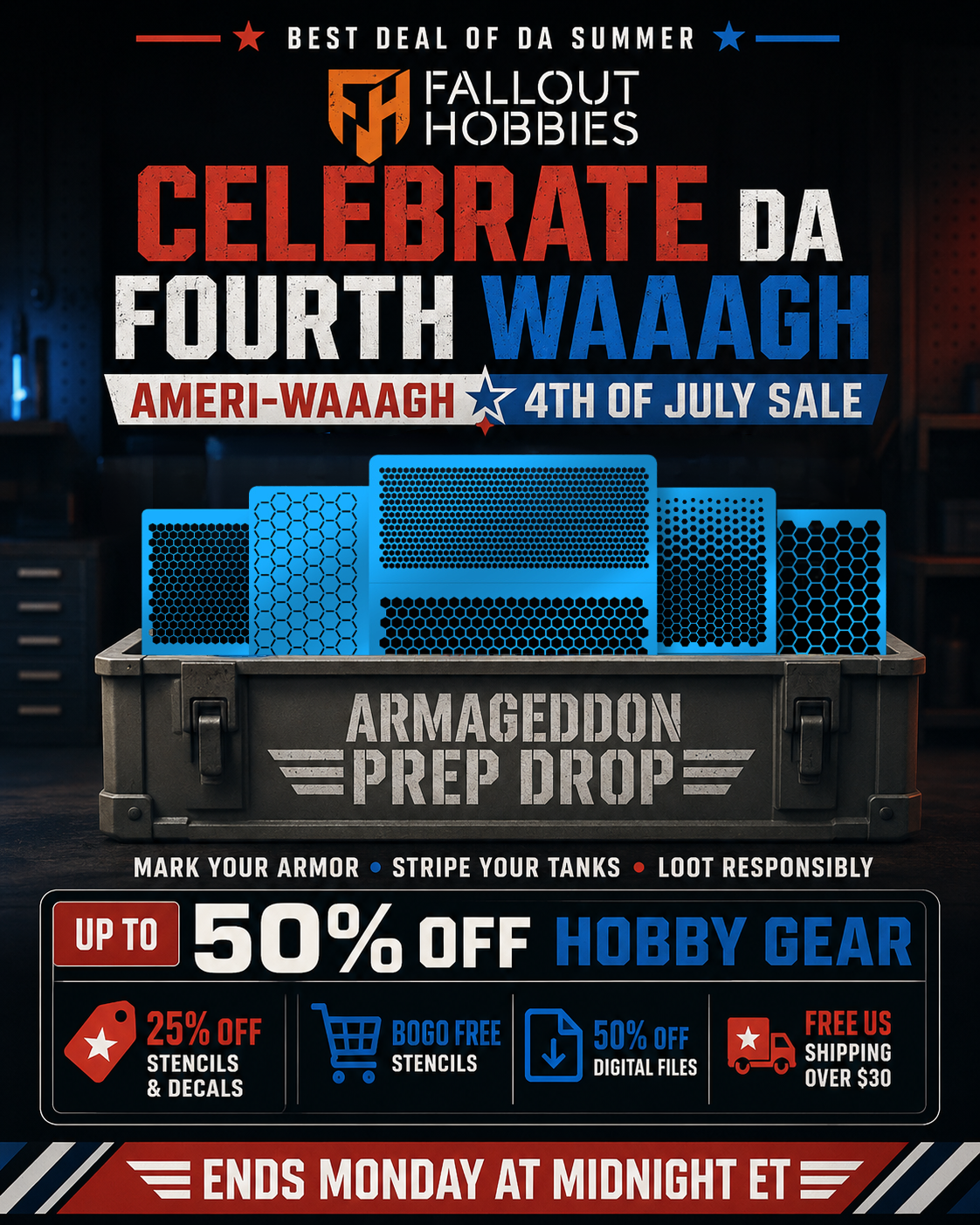 Ameri-Waaagh 4th of July Sale