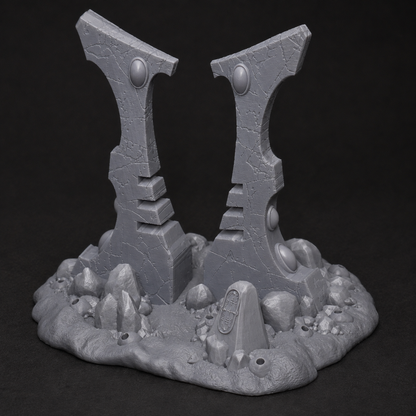 Elderbloom Terrain Set 1 – Physical Resin Alien Jungle Terrain Kit