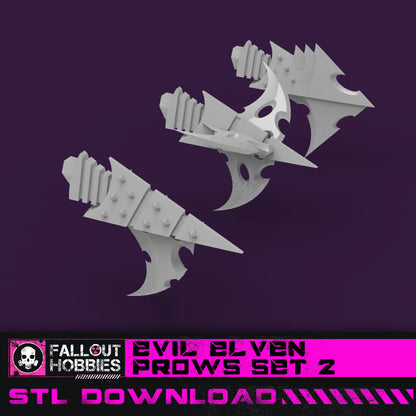 Evil Elven Fleet Upgrade Bundle STL File Download