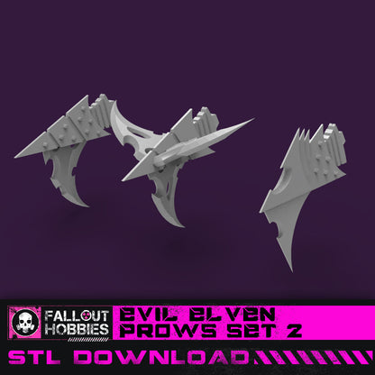 Evil Elven Fleet Upgrade Bundle STL File Download