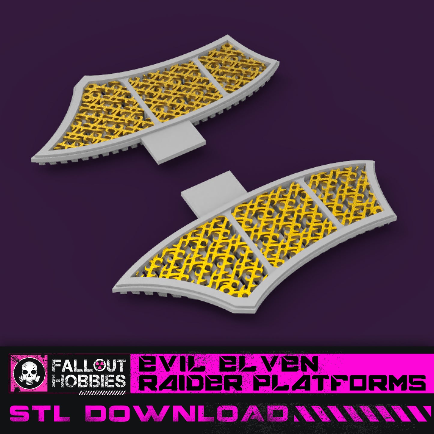Evil Elven Fleet Upgrade Bundle STL File Download