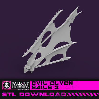 Evil Elven Fleet Upgrade Bundle STL File Download
