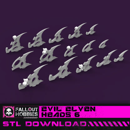 Evil Elven Fleet Upgrade Bundle STL File Download