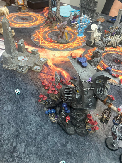 Infernal Steppes - Neoprene Battle Mat with Bag