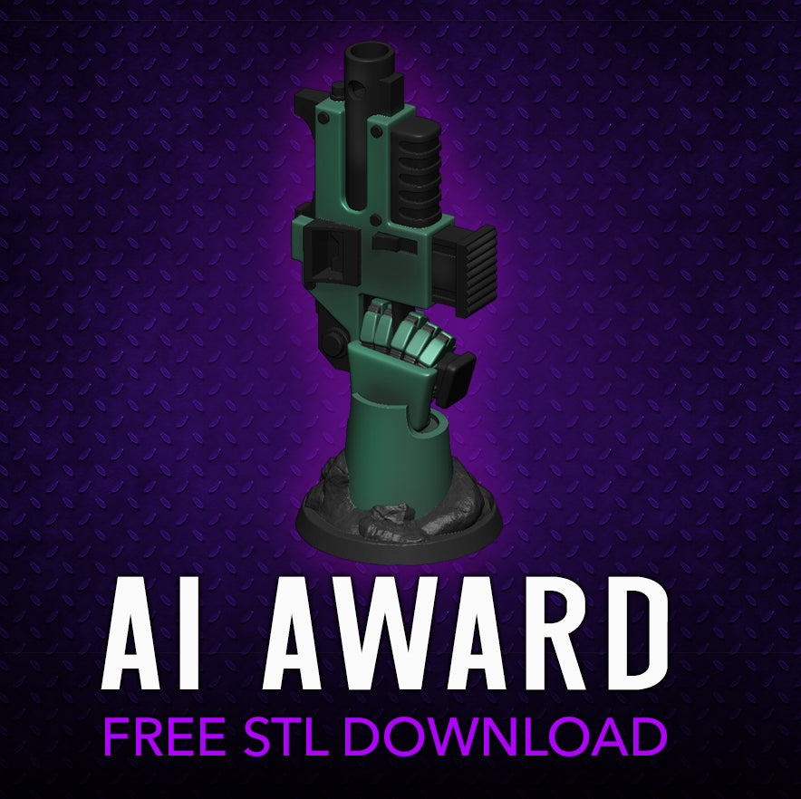 AI Award™ (FREE STL)
