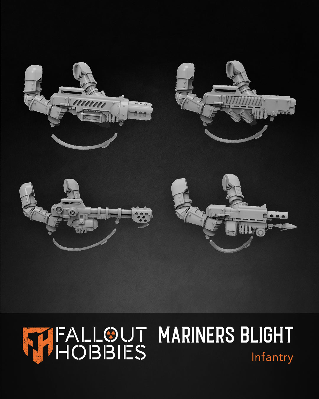 Ensemble STL d'infanterie Mariners Blight