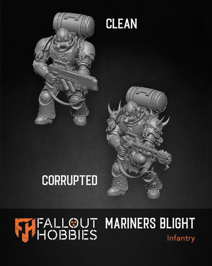 Ensemble STL d'infanterie Mariners Blight