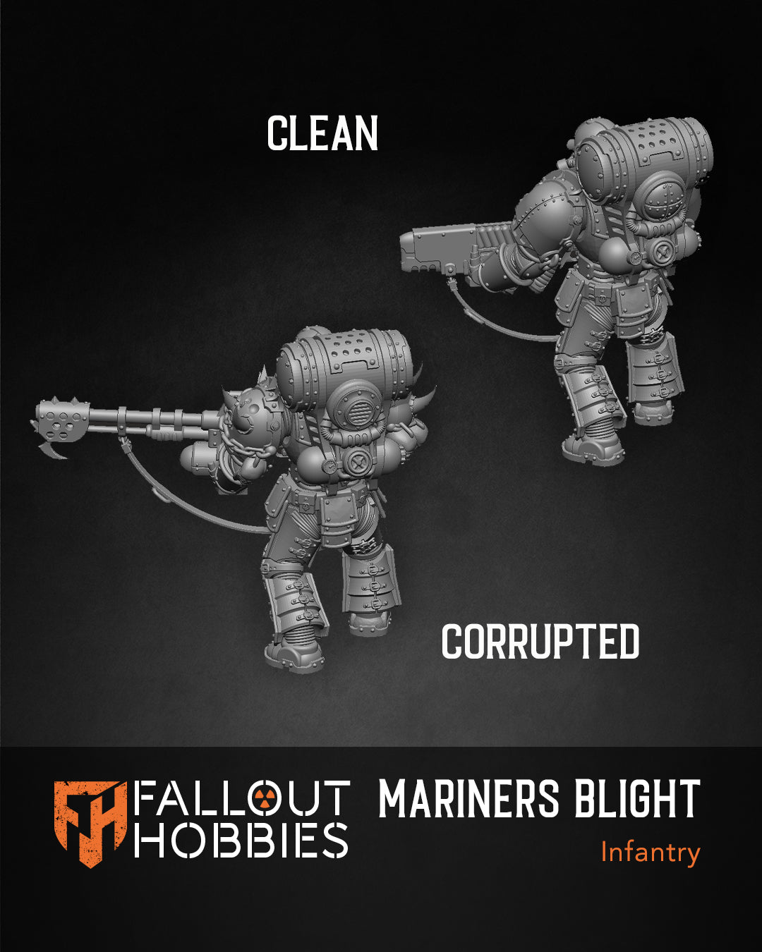 Ensemble STL d'infanterie Mariners Blight