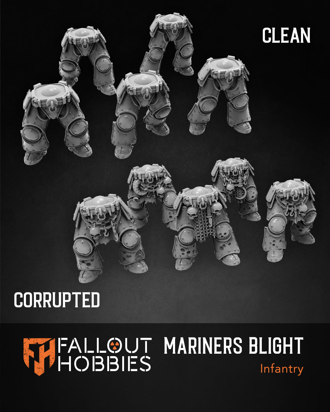 Ensemble STL d'infanterie Mariners Blight