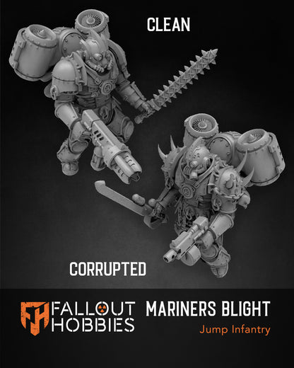 Mariners Blight Sprunginfanterie STL-Set