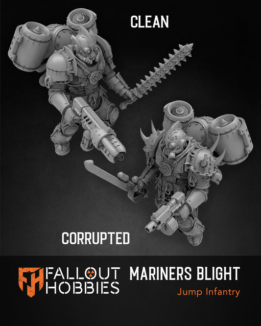 Mariners Blight Sprunginfanterie STL-Set