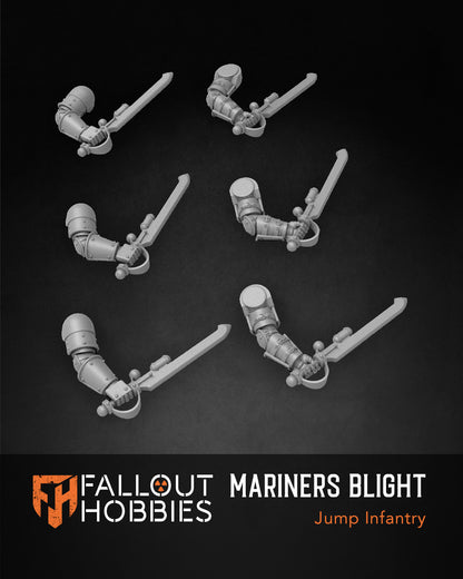 Mariners Blight Sprunginfanterie STL-Set