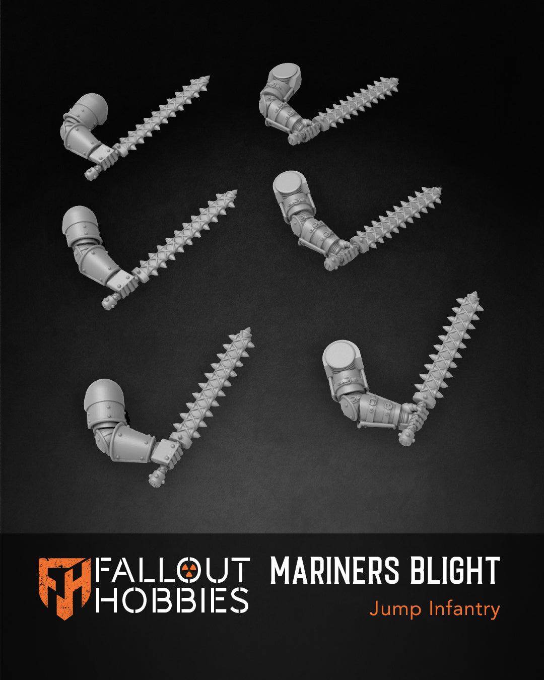 Mariners Blight Sprunginfanterie STL-Set