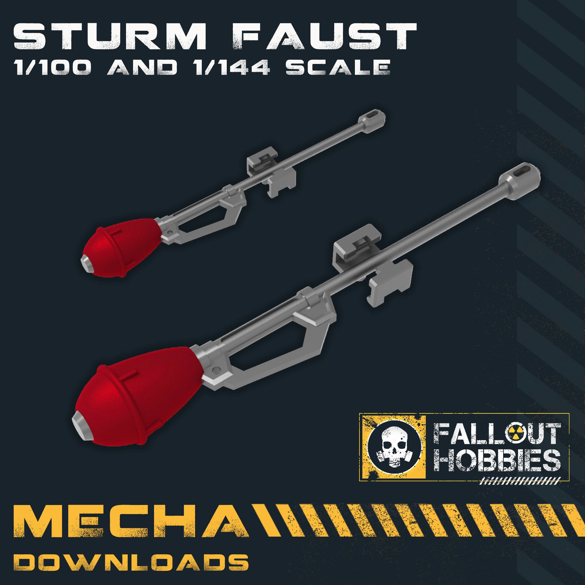 Sturm Faust 3D STL File Download