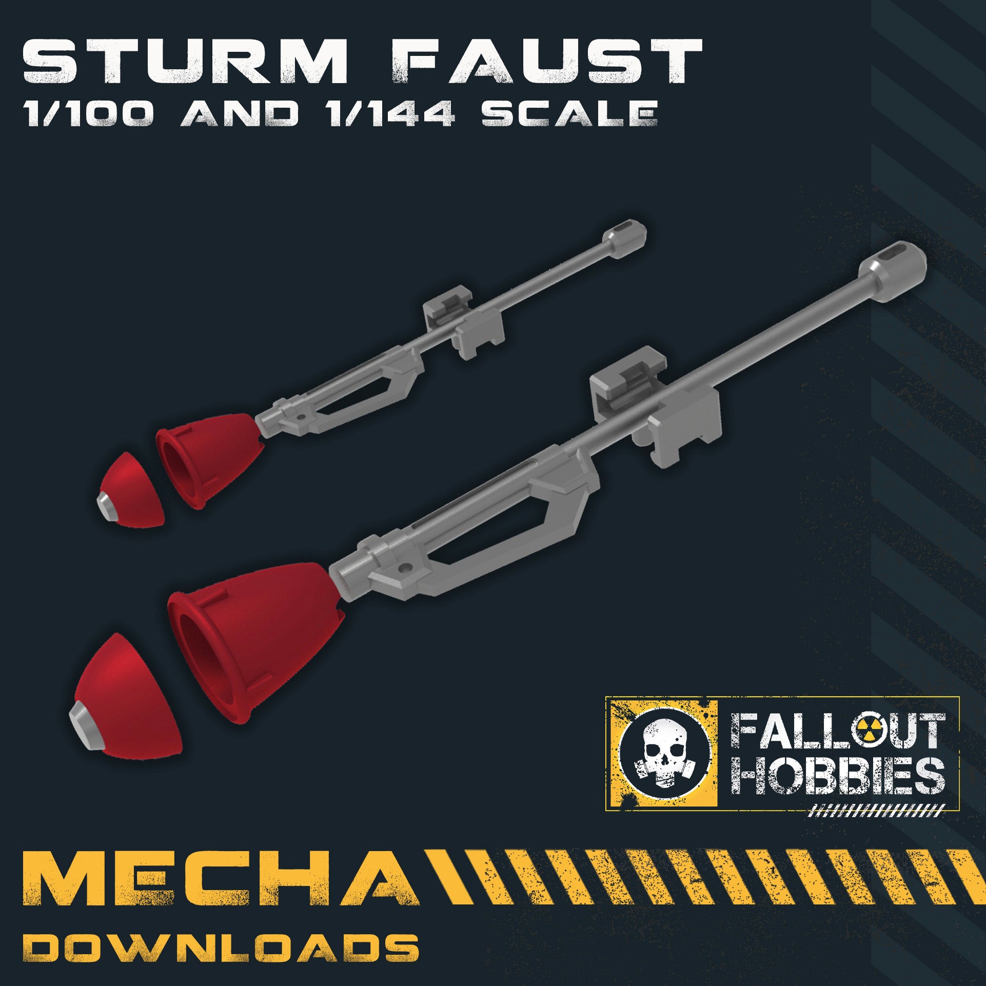 Sturm Faust 3D STL File Download