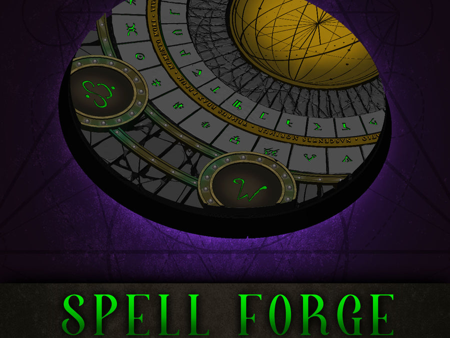 Spell Forge Skirmish Base Collection STL Set
