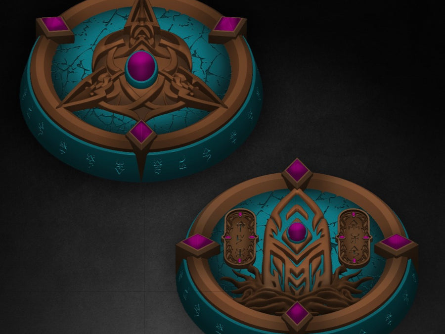 Elderbloom Objective Markers — Physical Resin Set
