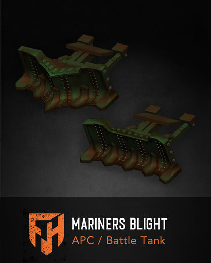 Mariners Blight APC / Battle Tank 28mm Vehicle STL Set