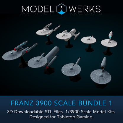 Franz 1/3900 Scale STL Bundle