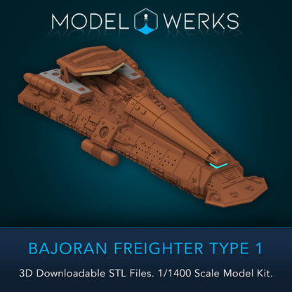 1/1400 Freighter Collection 1 Kit STL File Download