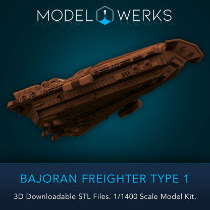 1/1400 Freighter Collection 1 Kit STL File Download
