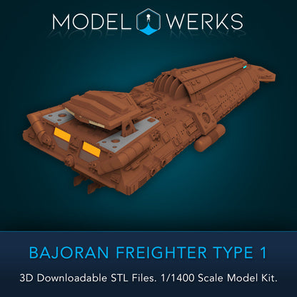1/1400 Freighter Collection 1 Kit STL File Download