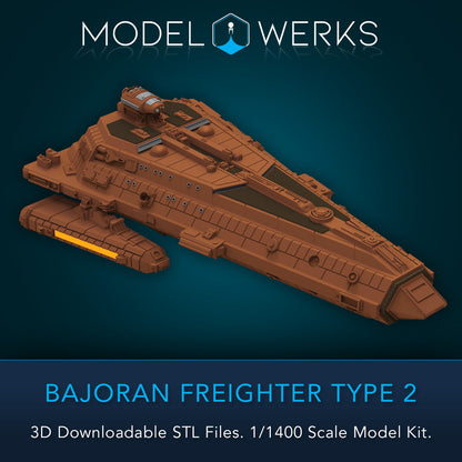 1/1400 Freighter Collection 1 Kit STL File Download