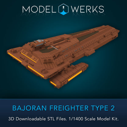 1/1400 Freighter Collection 1 Kit STL File Download
