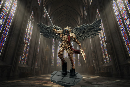Angel of Glory Resin Miniature Figure product image