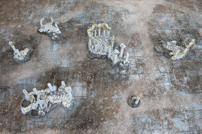 Urban Ruins - Neoprene Battle Mat with Bag