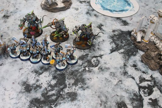 Snowy Tundra - Neoprene Battle Mat with Bag