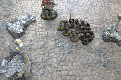 Broken Cobblestone - Neoprene Battle Mat with Bag
