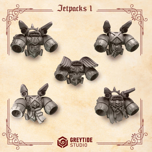 Crimson Lords Jetpack Set #2 Resin Upgrade Parts product image