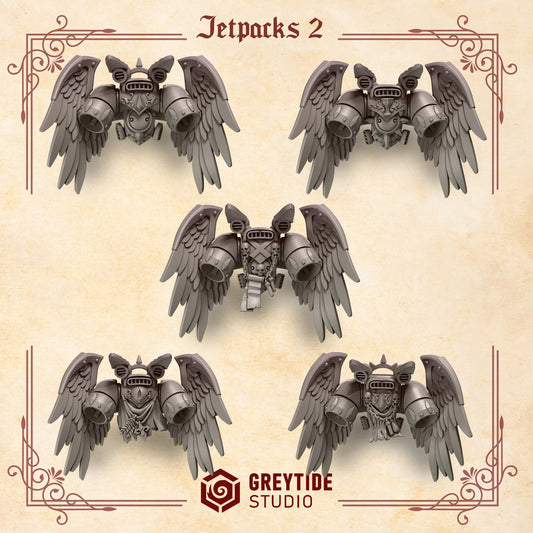 Crimson Lords Jetpack Set Resin Upgrade Parts product image