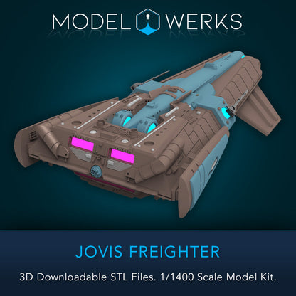 1/1400 Freighter Collection 1 Kit STL File Download