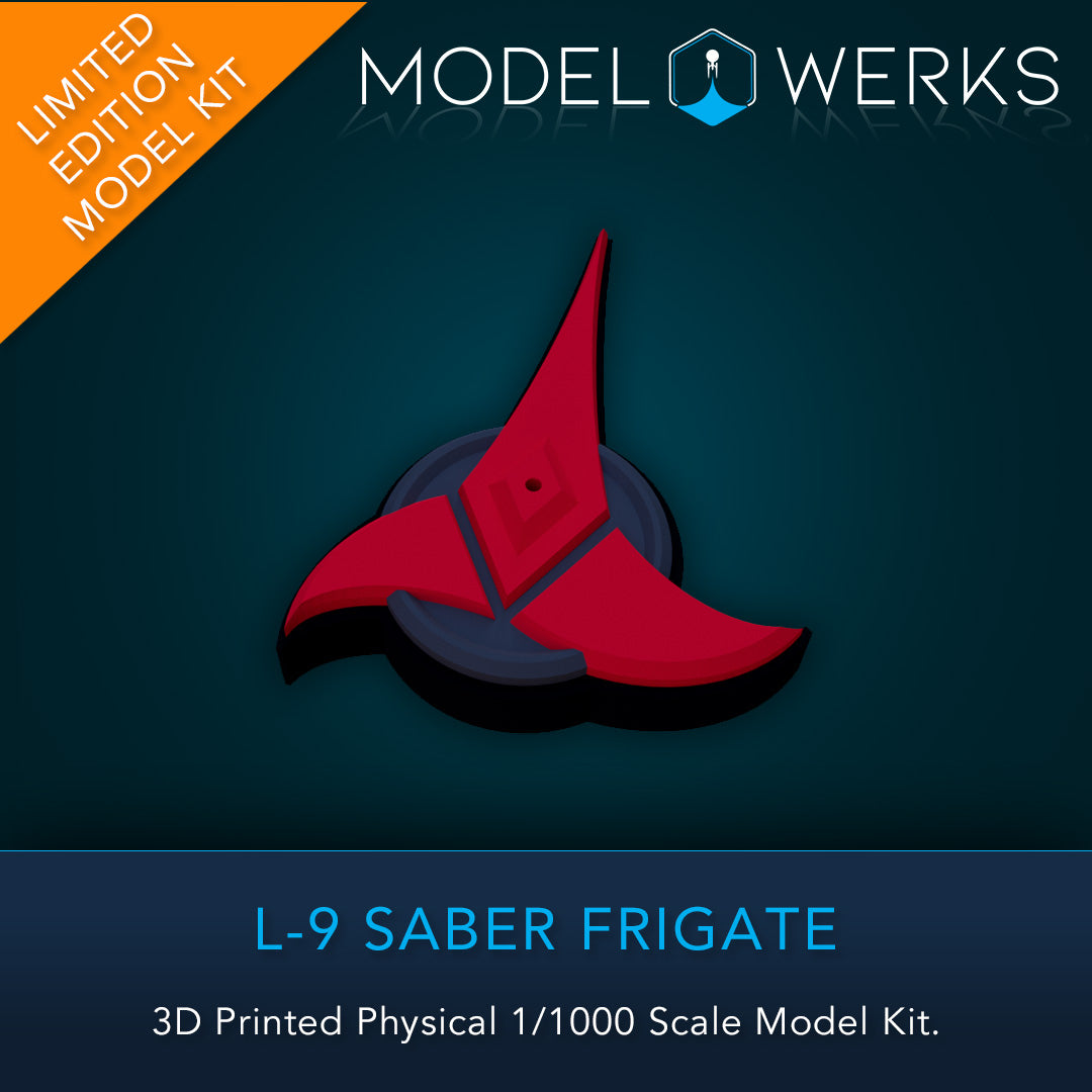 1/000 L9 Saber Physical 3D Printed Kit