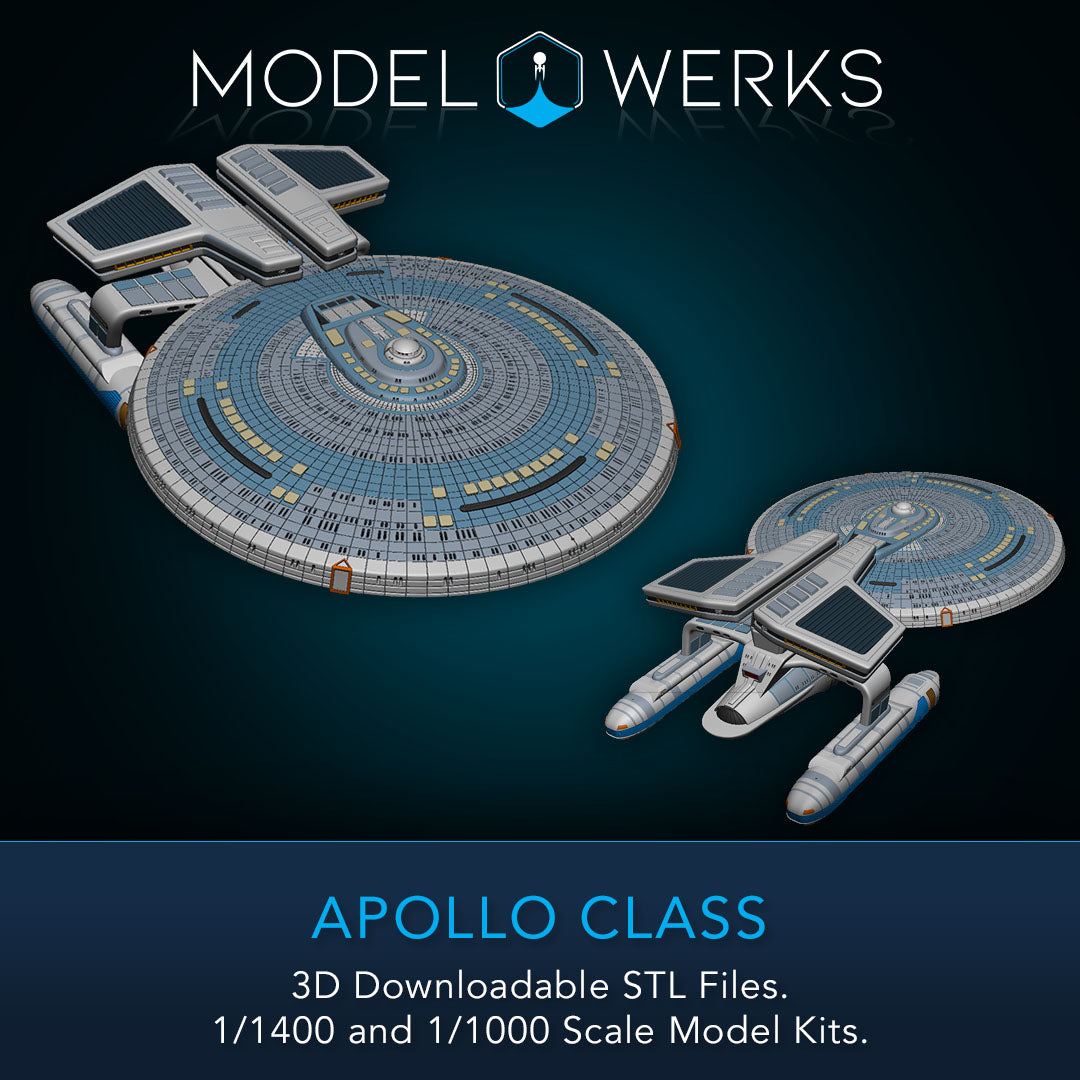 Ambassador Class 1/1000 and 1/1400 Mega-Bundle STL Download