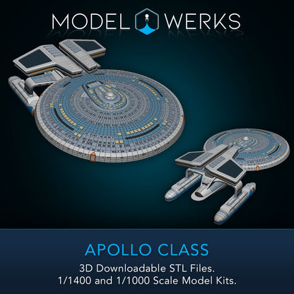Ambassador Class 1/1000 and 1/1400 Mega-Bundle STL Download