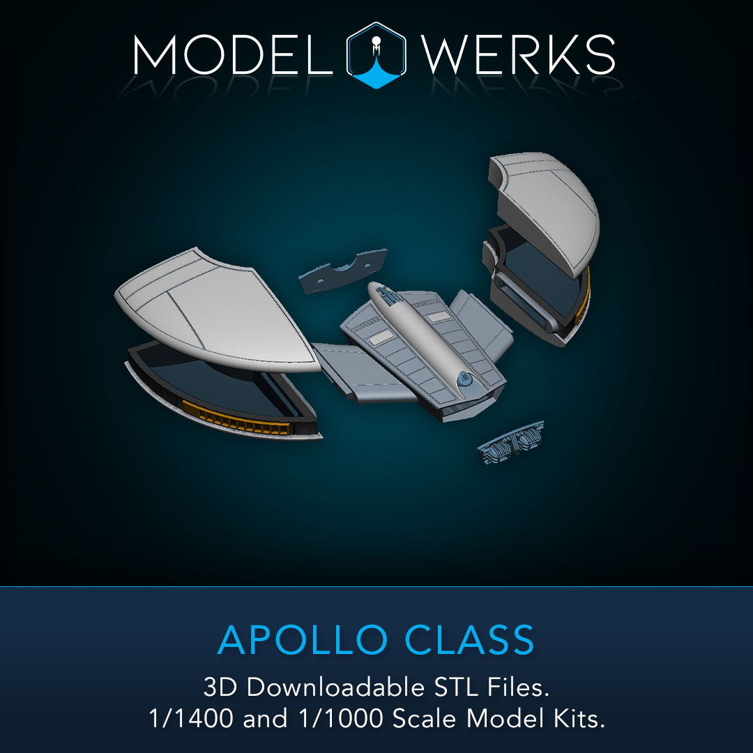 Ambassador Class 1/1000 and 1/1400 Mega-Bundle STL Download