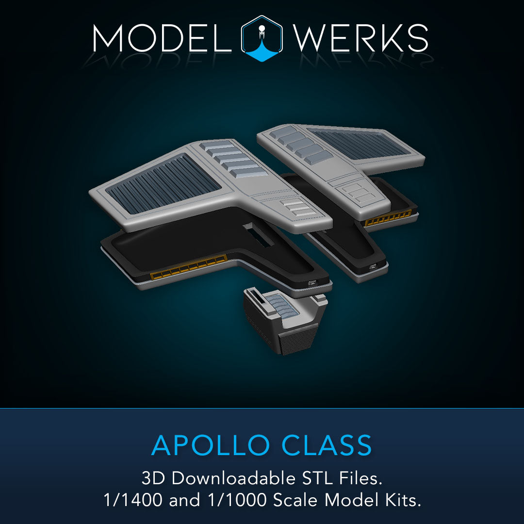 Ambassador Class 1/1000 and 1/1400 Mega-Bundle STL Download