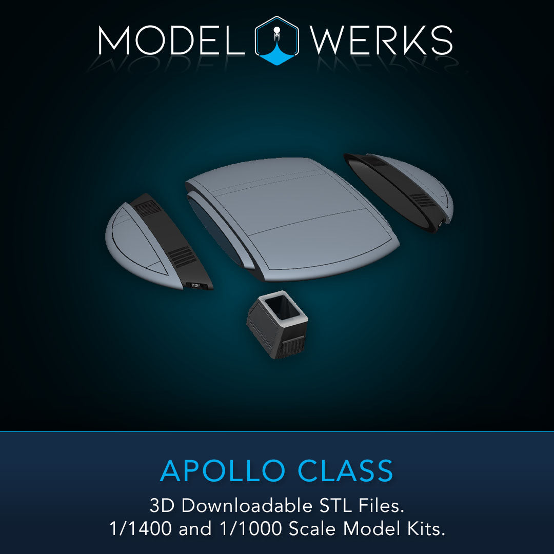 Ambassador Class 1/1000 and 1/1400 Mega-Bundle STL Download