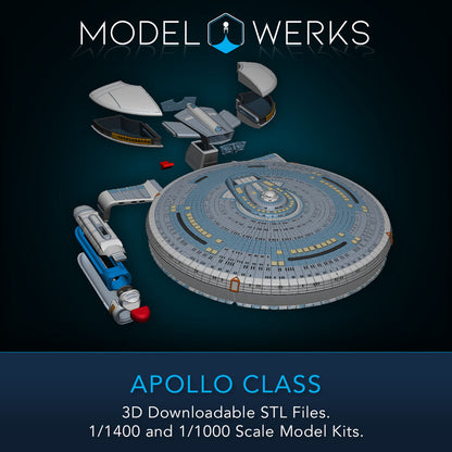 Ambassador Class 1/1000 and 1/1400 Mega-Bundle STL Download
